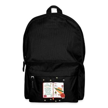 Liste de souhaits Enfant Jésus - Sac à dos - noir - Devant