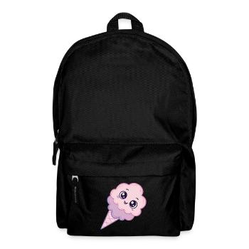 Glace Kawaii Nuage Rose - Backpack - black - Front