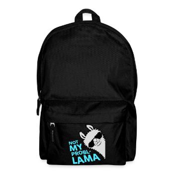 Lama Not My Problama Cool Side Sunglasses - Backpack - black - Front