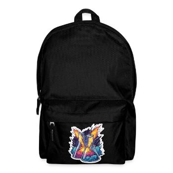 Laboratoire Geek Éducatif Expérience de la pluie de météores Quadrantide - Sac à dos - noir - Devant