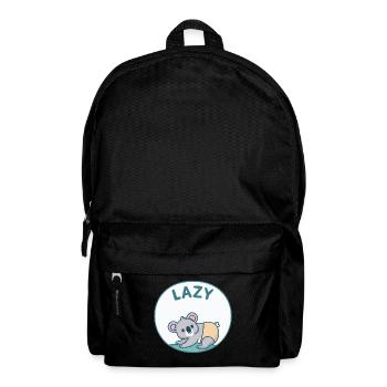 Kawaii Pastel Sloth Koala - Backpack - black - Front