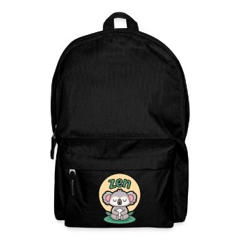 Koala Zen Meditator - Backpack - black - Front