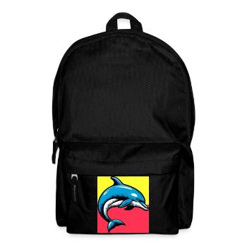 dauphin - Sac à dos - noir - Devant