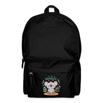 Koala Zen Namaste - Rucksack - Schwarz - Vorne