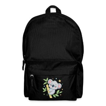 Koala on Bamboo Reverie - Backpack - black - Front