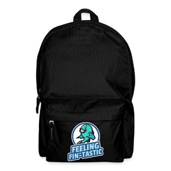 Fin-tastisch fühlen - Rucksack - Schwarz - Vorne