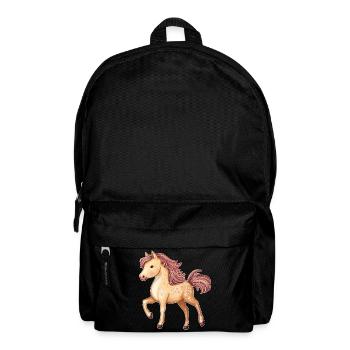 Cute Horse - Backpack - black - Front