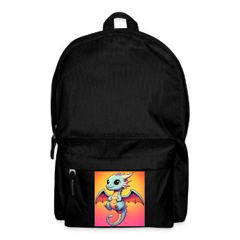 dragon - Backpack - black - Front