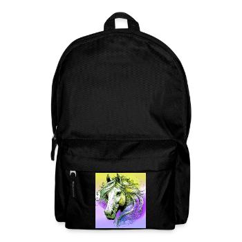 horse - Backpack - black - Front