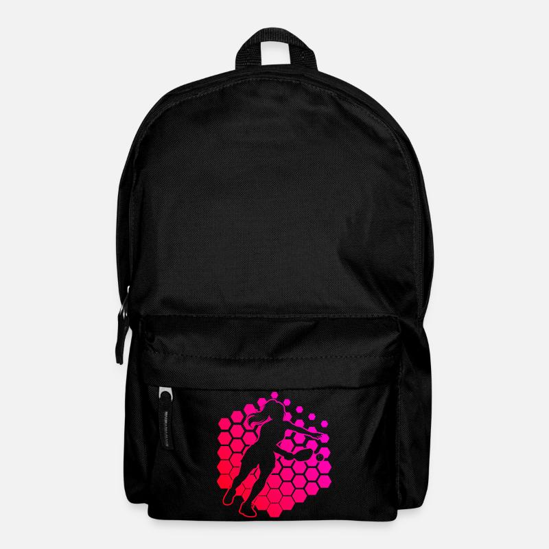 Pickleballspielerin Geschenkidee für den Muttertag - Rucksack - Schwarz