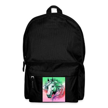 horse - Backpack - black - Front
