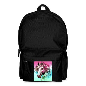 horse - Backpack - black - Front