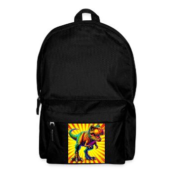 dinosaure - Sac à dos - noir - Devant