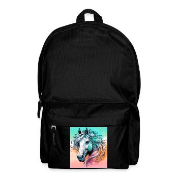 horse - Backpack - black - Front