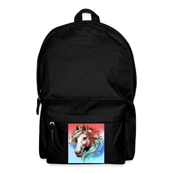 horse - Backpack - black - Front