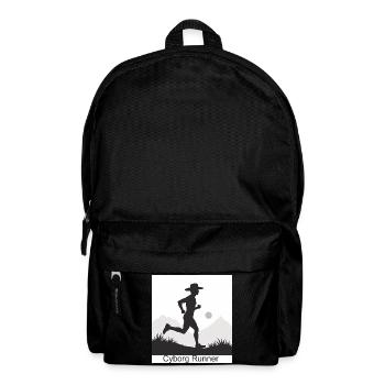 Cyborg Runner - Backpack - black - Front
