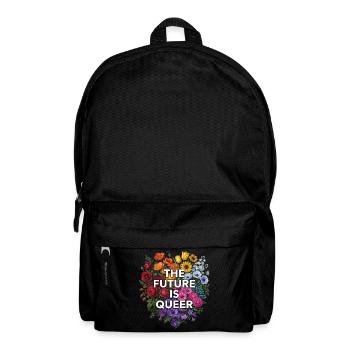 Mois de la fierté LGBTQ - L’avenir est queer - Sac à dos - noir - Devant