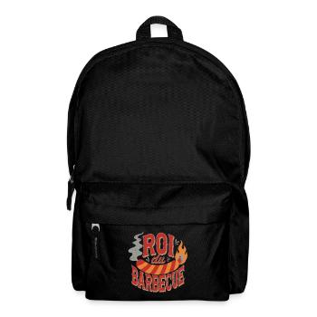 König des Grillens - Rucksack - Schwarz - Vorne