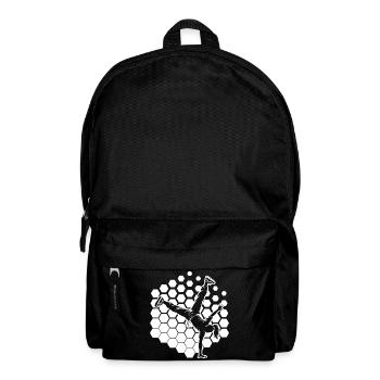 Break Dance Geschenkidee für eine Hip-Hop-Tänzerin - Rucksack - Schwarz - Vorne