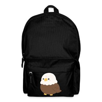 pygargue à tête blanche - Sac à dos - noir - Devant