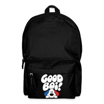 Good Boy Dog Rétro Design - Sac à dos - noir - Devant
