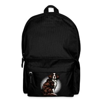Münsterländer Münsterländerbesitzer Münsterhund - Rucksack - Schwarz - Vorne