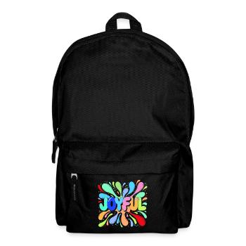 Éclat Joyeux Gerbes Colorées - Sac à dos - noir - Devant