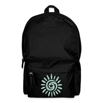 Sun with star - Backpack - black - Front