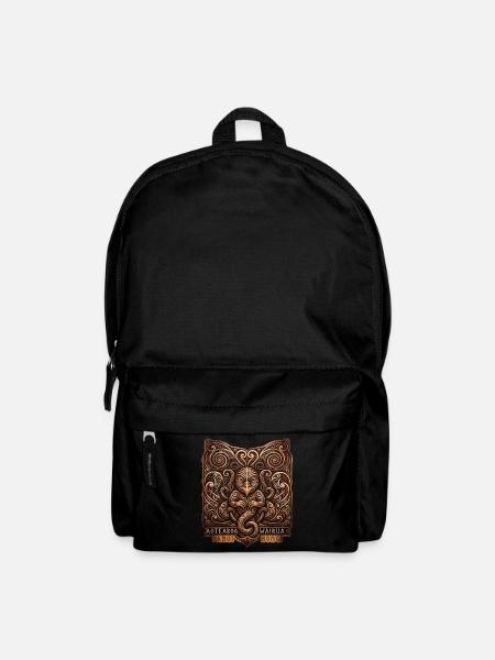 Maori Manaia spiritueller Beschützer Neuseeland - Rucksack - Schwarz