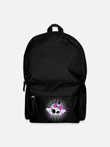 Skull Girl - Sac à dos - noir