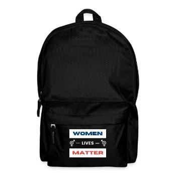 Women Lives Matter (1) - Backpack - black - Front