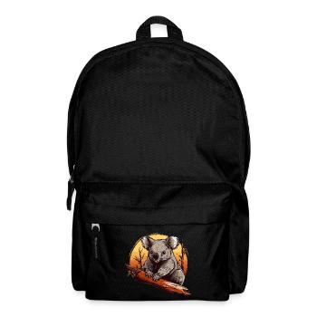 Koala Niedlicher Koalabär Baby - Rucksack - Schwarz - Vorne