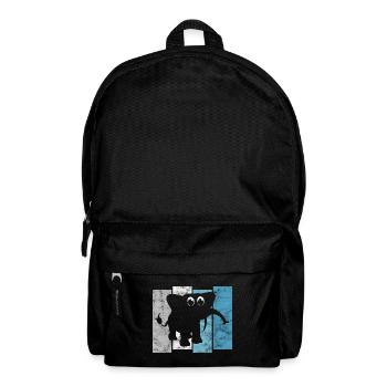 Eléphant éléphant pour enfants - Sac à dos - noir - Devant