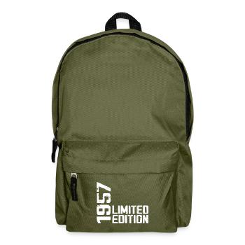 Legendär seit 1957 Geburtstagsgeschenk 1957 - Rucksack - Olivgrün - Vorne