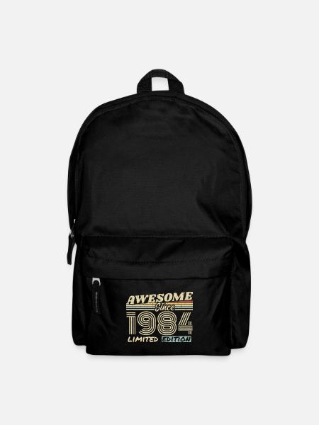 Vintage 1984 Retro - 1984 Birthday Gift - Backpack - black