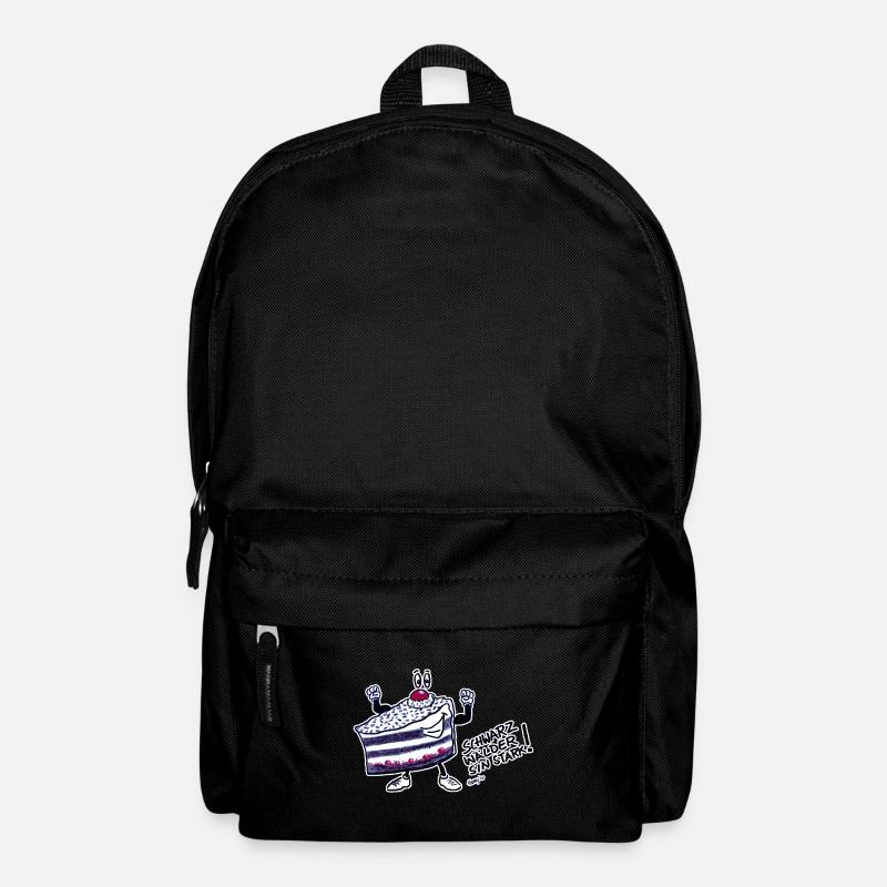Schwarzwälder Kirschtorte - Rucksack - Schwarz