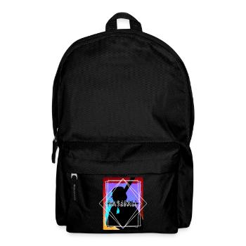 Baseball Baseballspieler USA Sport Vintage Retro - Rucksack - Schwarz - Vorne