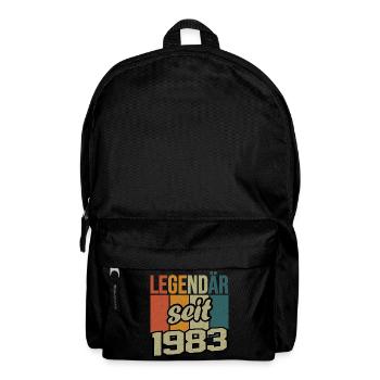 40. Geburtstag Mann Frau 40 Jahre 1983 Deko Lustig - Rucksack - Schwarz - Vorne
