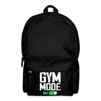 Gym-Modus bei Funny Beast Workout, Men Gym Lifting - Rucksack - Schwarz - Vorne
