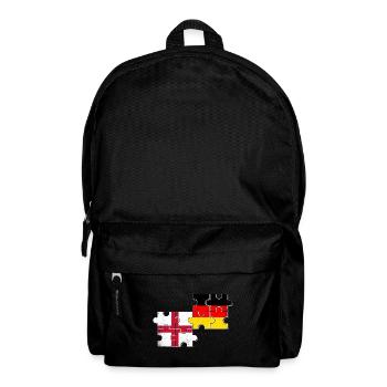 Angleterre Allemagne Drapeau - Sac à dos - noir - Devant