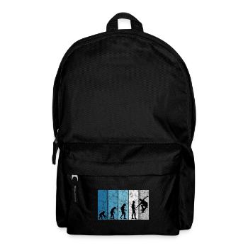 Skateboarder Skateboard Skater Skate Evolution - Sac à dos - noir - Devant