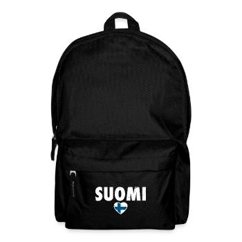 Suomi Finlande Drapeau finlandais Finn - Sac à dos - noir - Devant