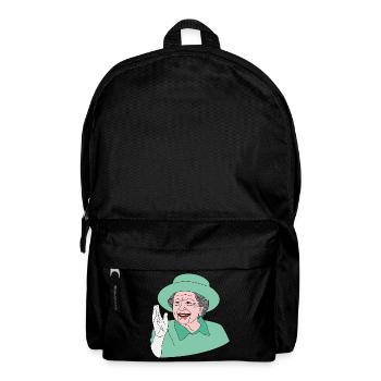 Our majesty the queen Elizabeth II. - Backpack - black - Front