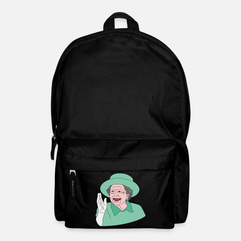 Our majesty the queen Elizabeth II. - Rucksack - Schwarz