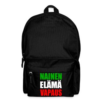 LIBERTÉ DE VIE DE LA FEMME - Sac à dos - noir - Devant
