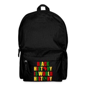 Black history is world history - Backpack - black - Front