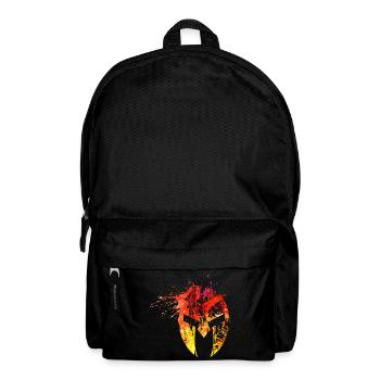 Spartaner Helm bunt - Rucksack - Schwarz - Vorne
