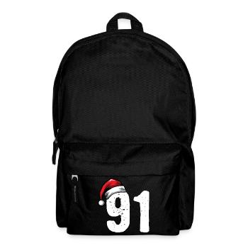 91 Number Christmas - Backpack - black - Front