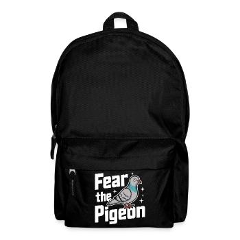 Pigeon Pigeons Animal Oiseau - Sac à dos - noir - Devant