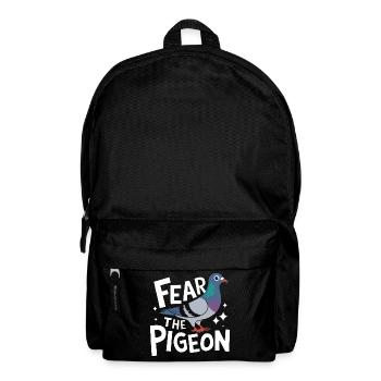 Pigeon Pigeons Animal Oiseau - Sac à dos - noir - Devant